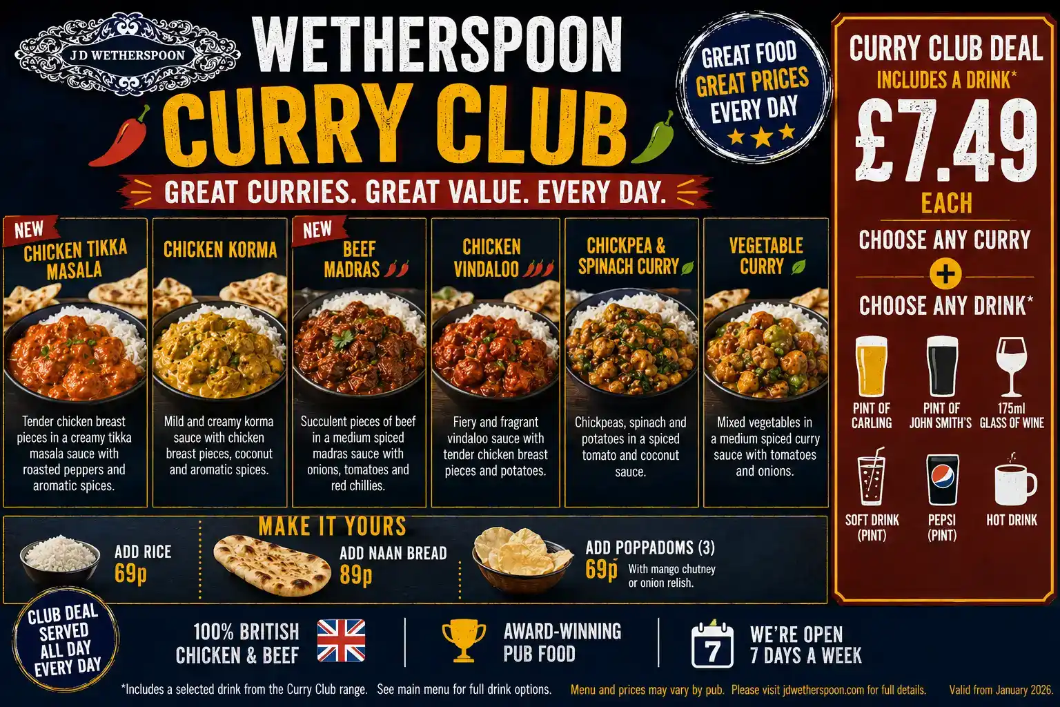 Wetherspoon-Curry-Club-Deal